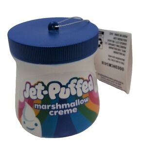 Hallmark Jet-Puffed Marshmallow Creme Christmas Tree Ornament OS White New